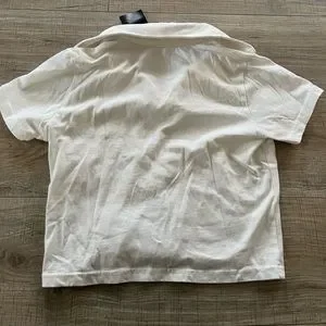 White collared shirt from Brandy!